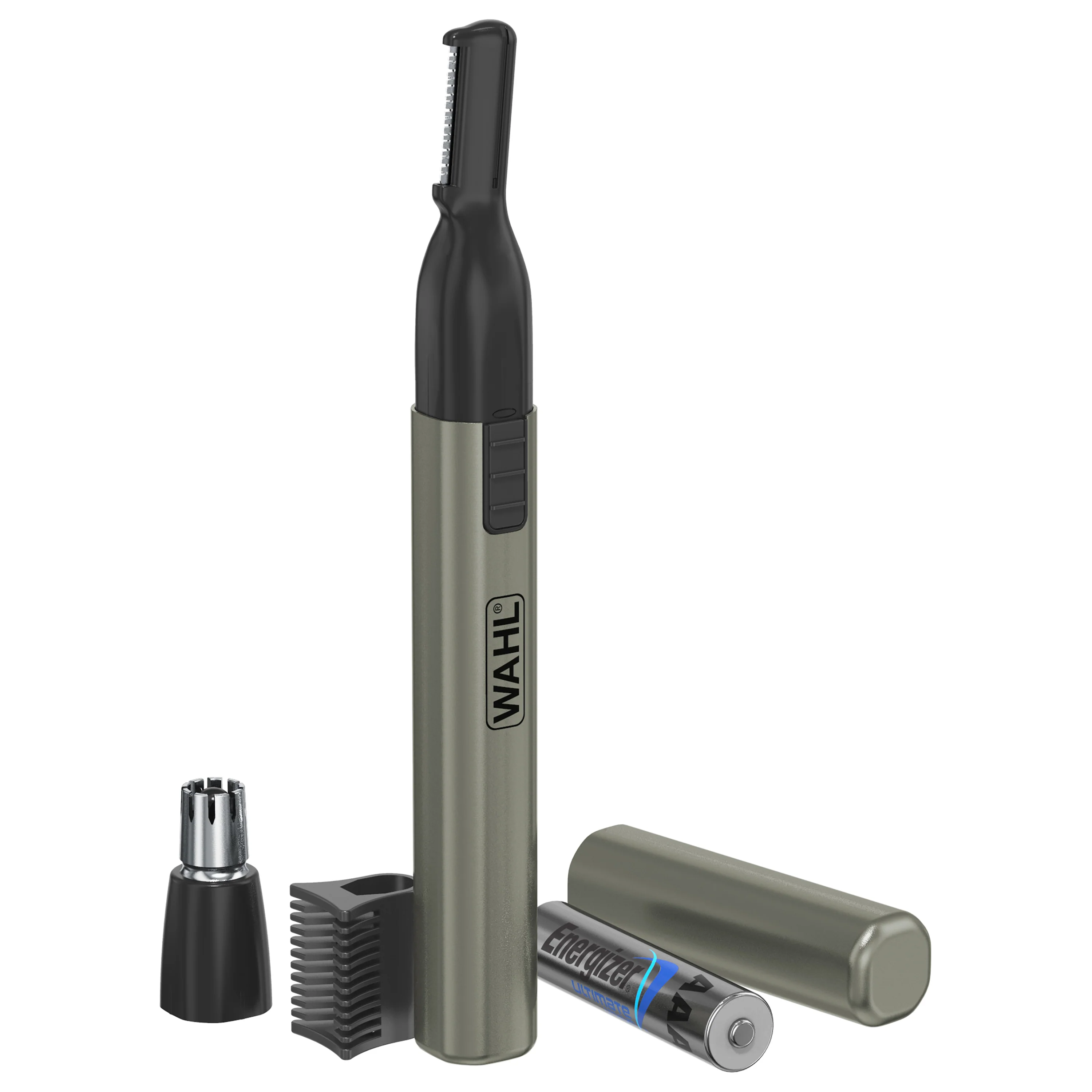 Wahl Lithium Ion Groomsman 2-in-1 Cordless Battery Eyebrow and Nose Trimmer - Image 3