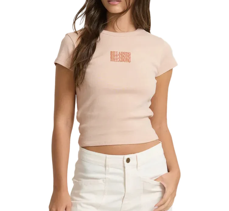 Billabong Womens Triple Stacked Short Sleeve T-Shirt