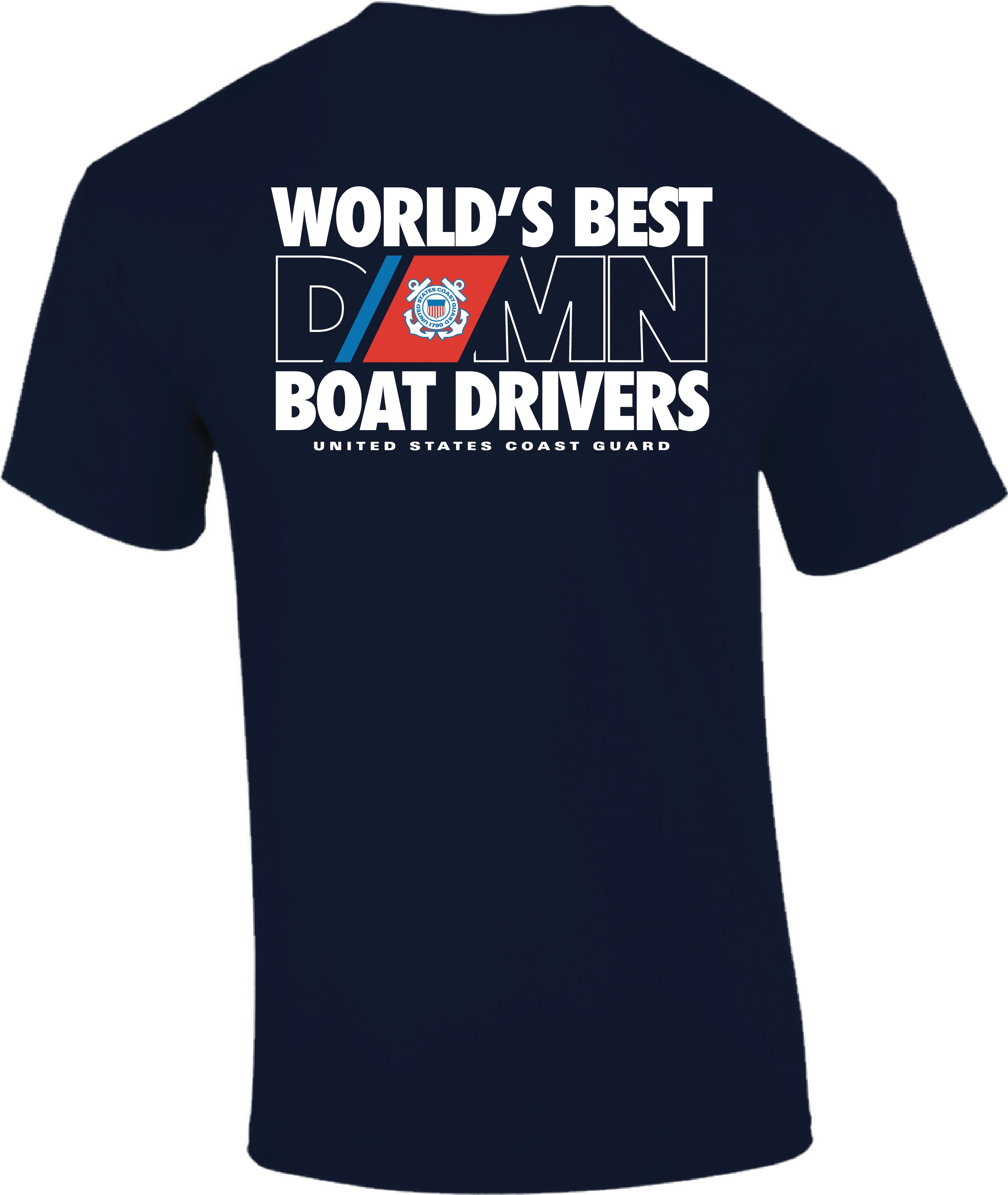 Tobacco Road Tees Mens World's Best D*mn Boat Driver Short Sleeve T-Shirt - Image 2