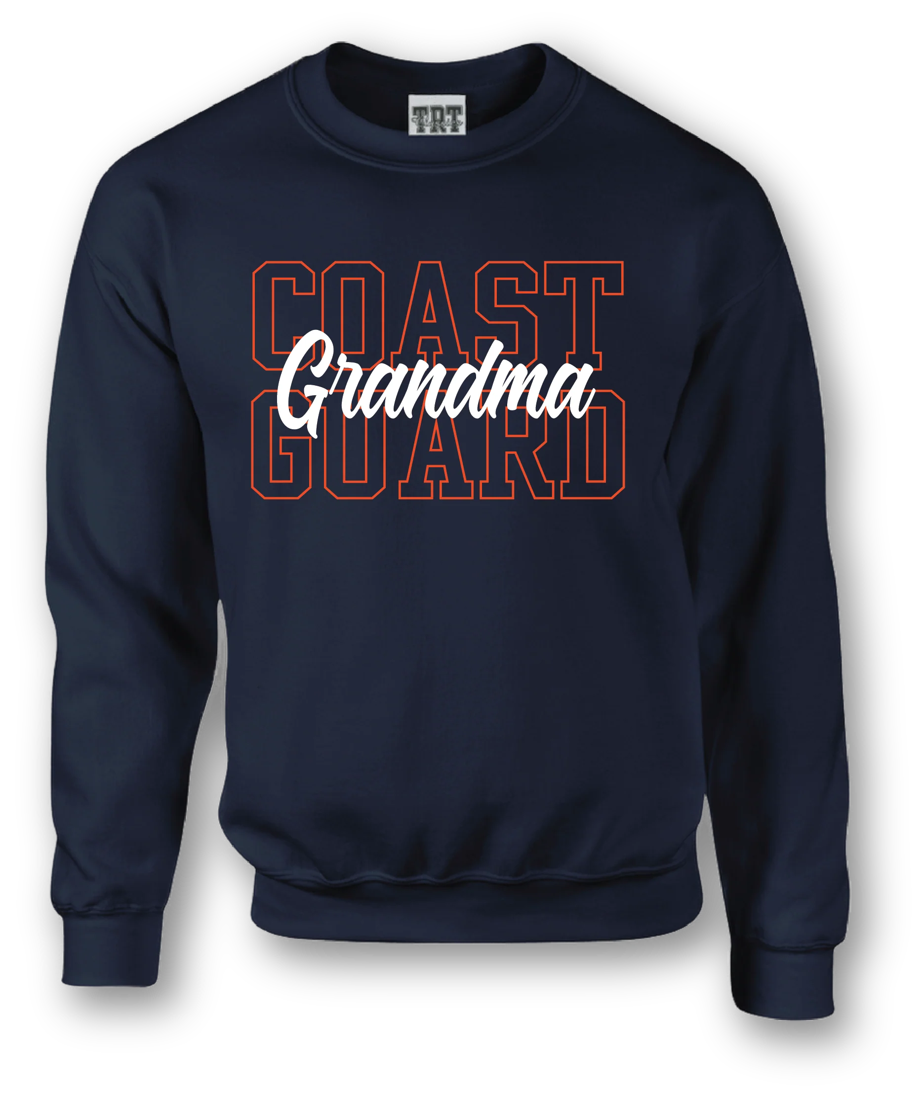 Tobacco Road Tees Coast Guard Grandma Crewneck Sweatshirt - 3XL