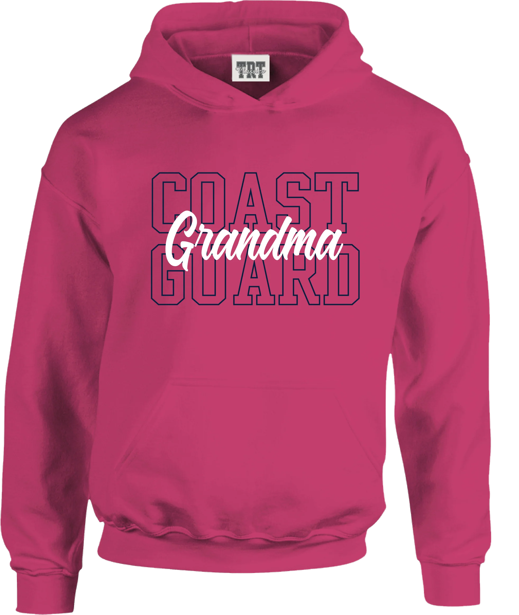 Tobacco Road Tees Coast Guard Grandma Hooded Sweatshirt