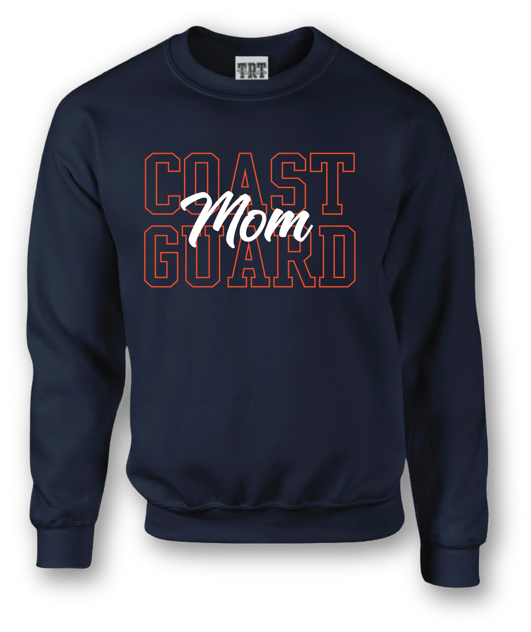 Tobacco Road Tees Coast Guard Mom Crewneck Sweatshirt - 3X