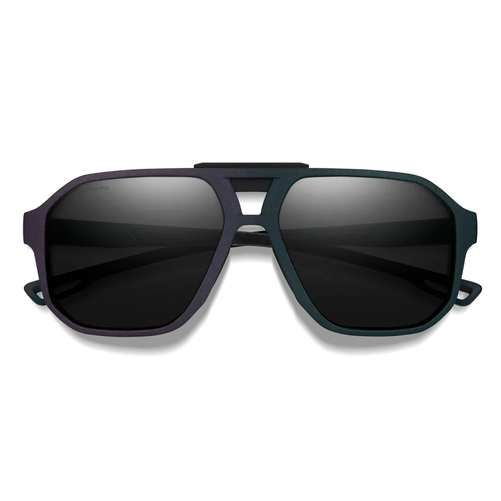 Smith Truss Matte Fathom Frame - ChromaPop Polarized Black Lens - Polarized Sunglasses - Image 2