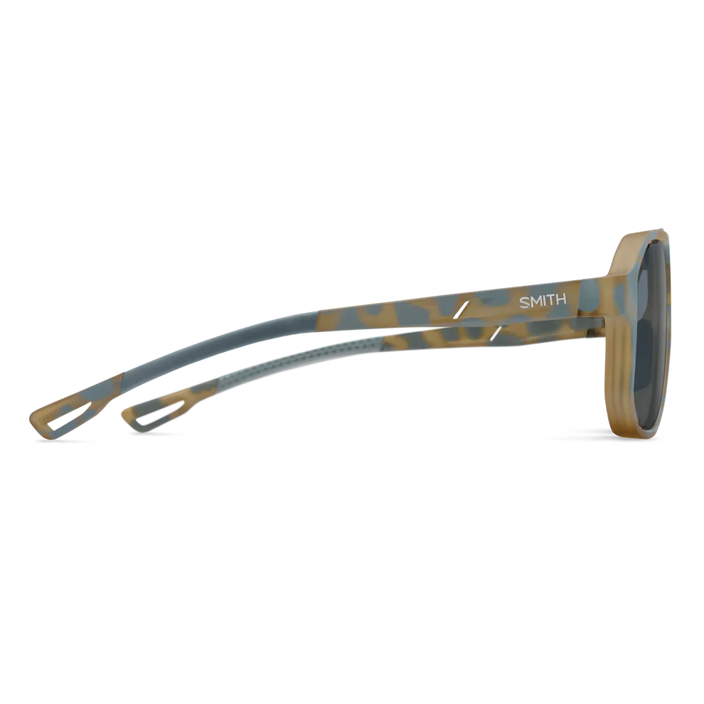 Smith Truss Matte Flint Tarmac Tortoise Frame - ChromaPop Slate Lens - Polarized Sunglasses - Image 3