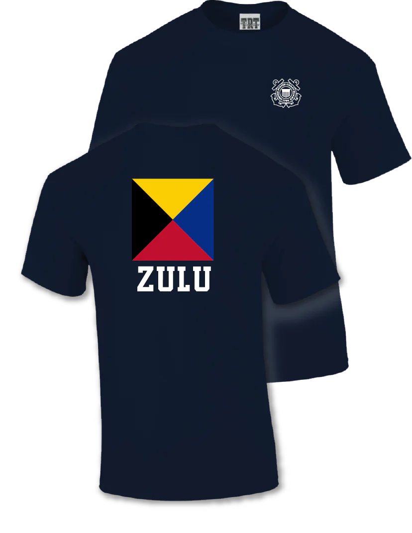 Coast Guard Zulu Short Sleeve T-Shirt