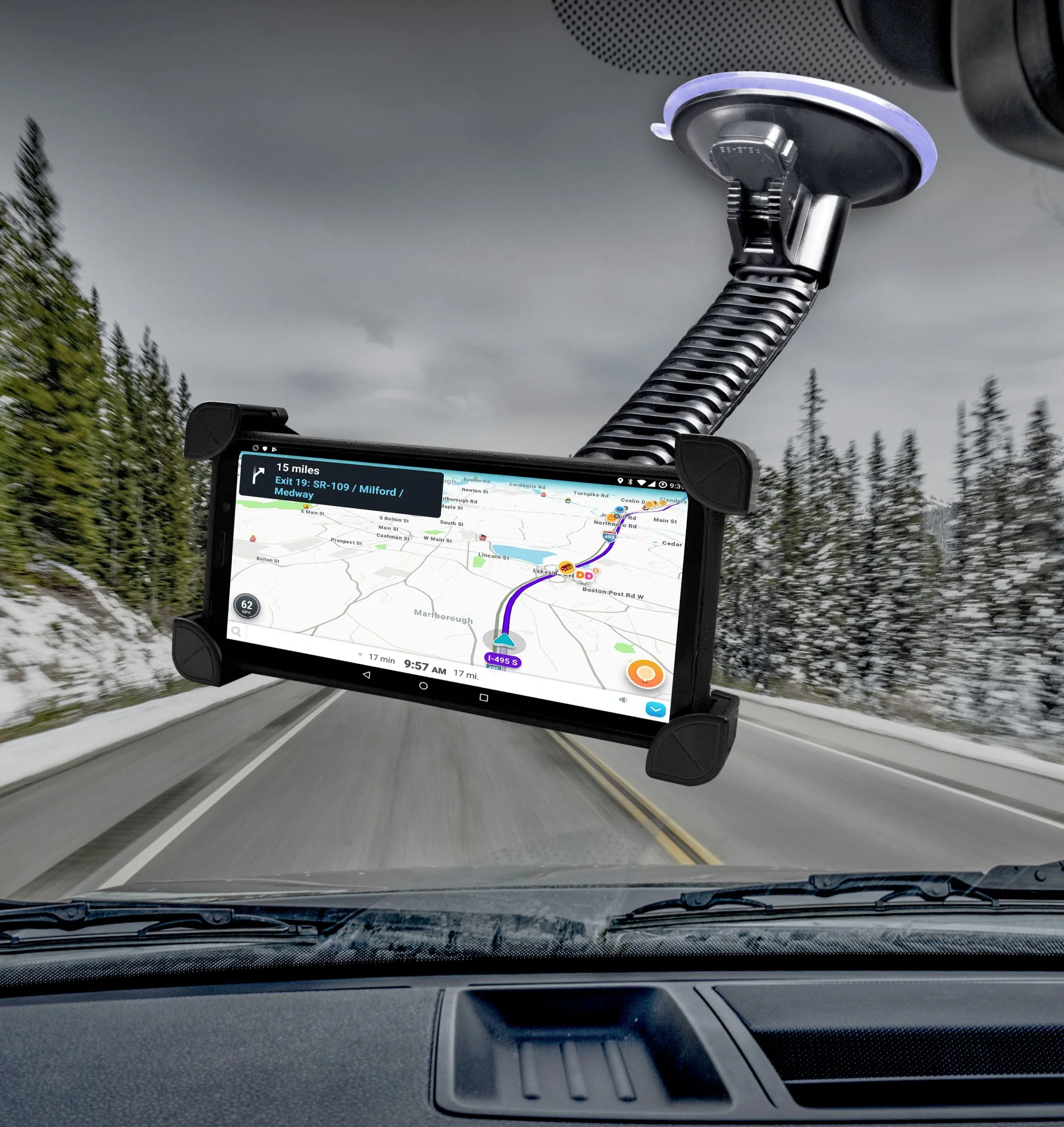 ToughTested Auto Mamouth Windshield Mount - Image 3