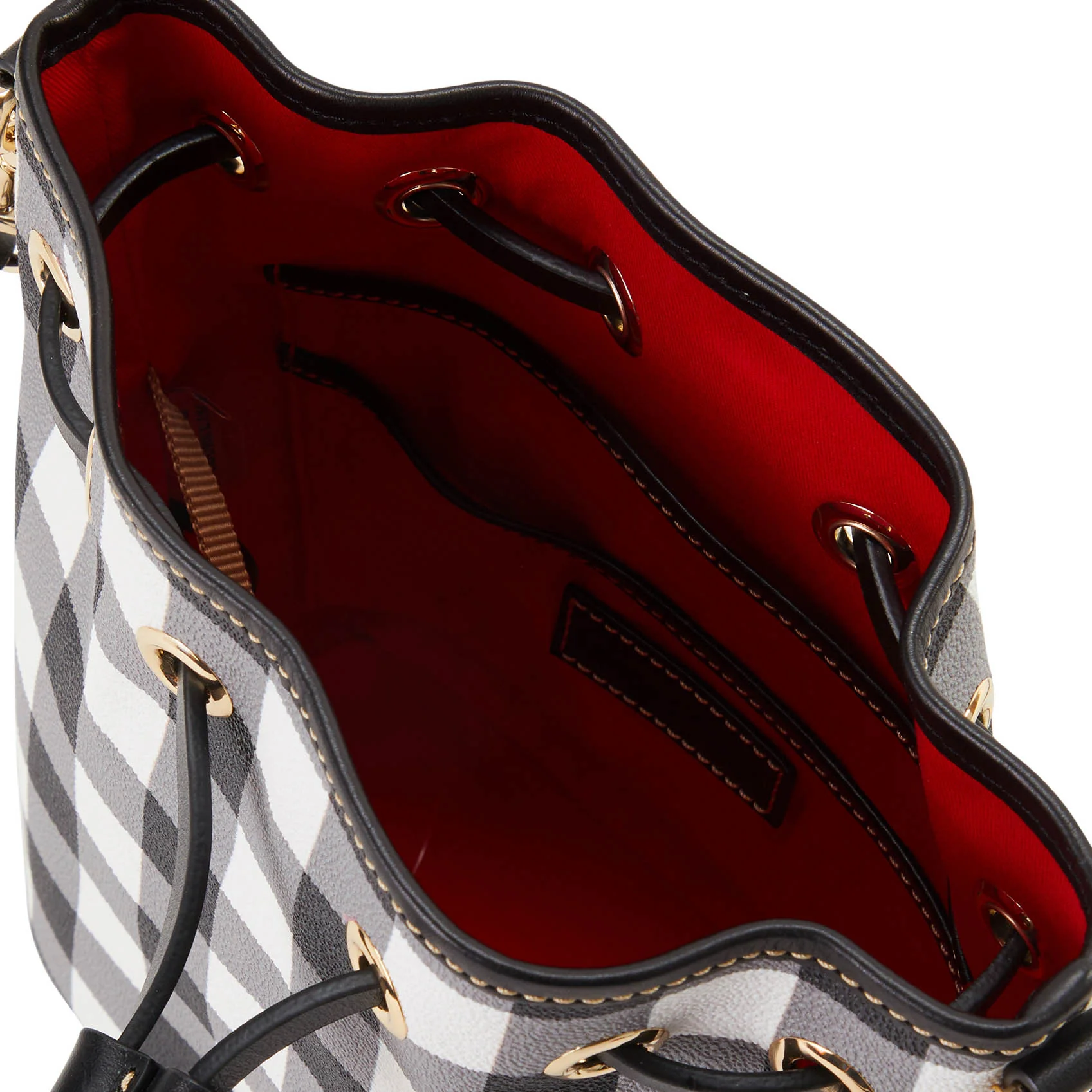 Dooney & Bourke Tucker Small Drawstring Bucket Handbag - Image 3