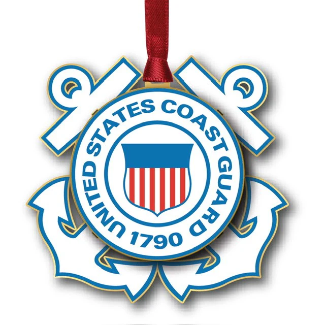 Coast Guard ChemArt Ornament - U.S. Coast Guard Seal