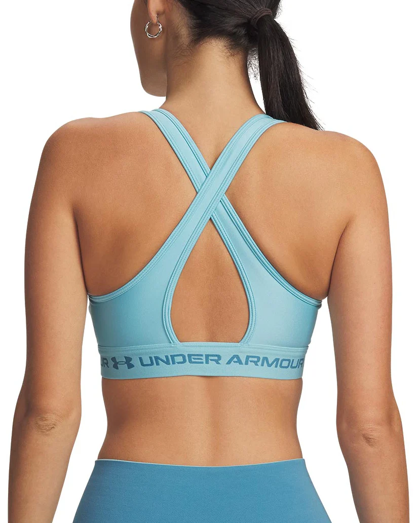 Under Armour Womens Crossback Mid Sports Bra - Image 2