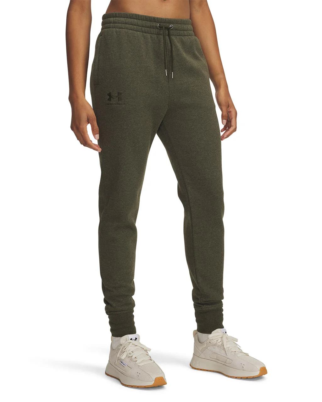 Under Armour Womens UA Icon Fleece Jogger Pants - Image 2