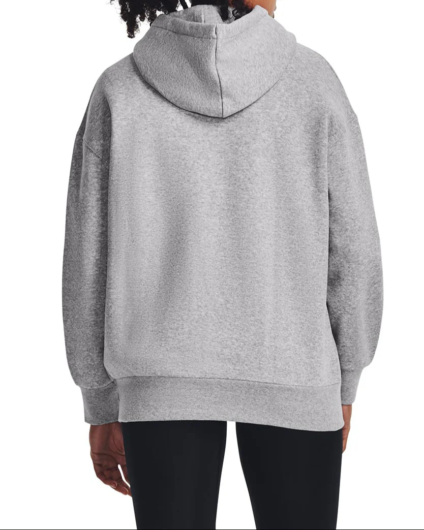 Under Armour Womens UA Icon Fleece Oversized Pullover Hoodie - Image 4