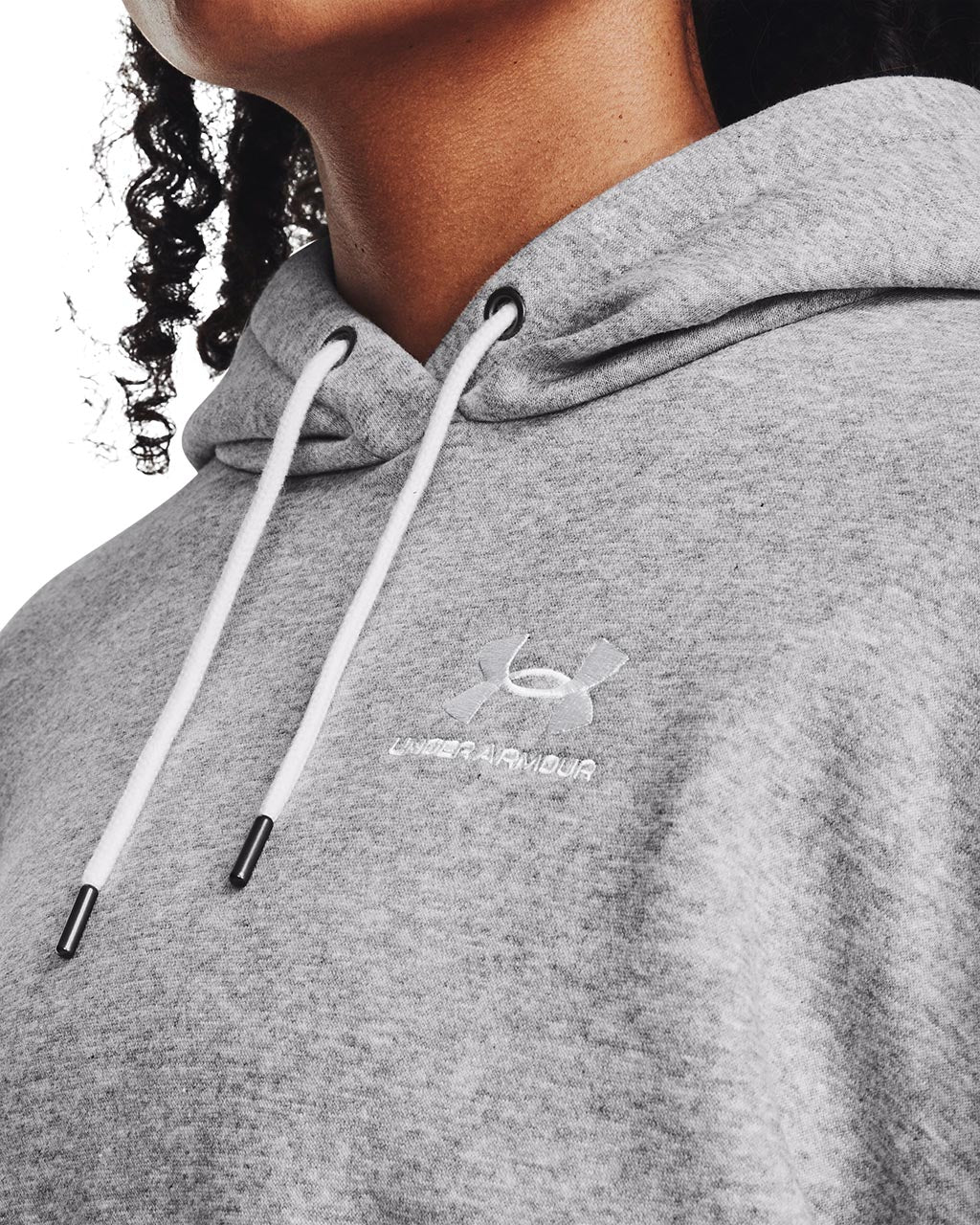 Under Armour Womens UA Icon Fleece Oversized Pullover Hoodie - Image 5