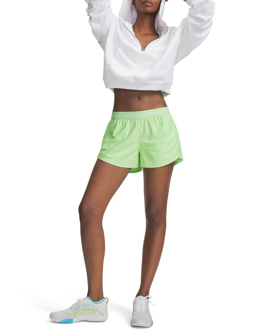 Under Armour Womens UA Tech Play Up 3" Shorts - Image 3
