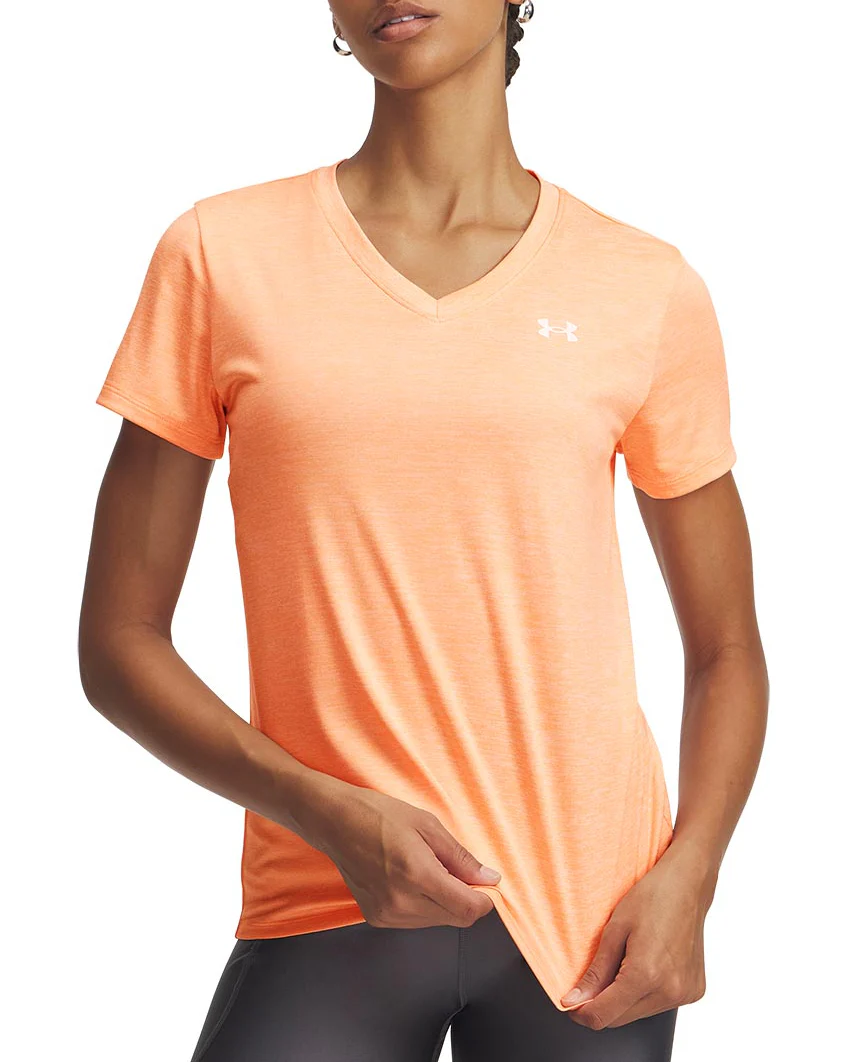 Under Armour Womens UA Tech Twist V-Neck Short Sleeve T-Shirt