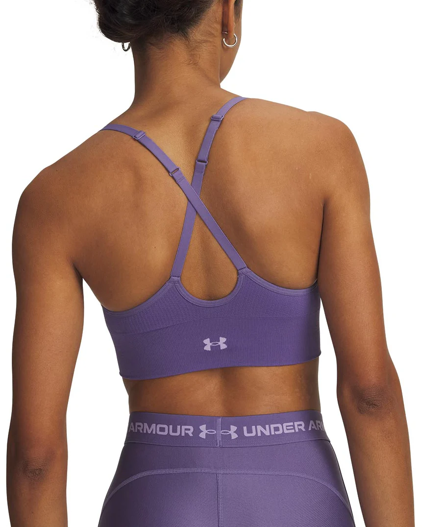 Under Armour Womens UA Vanish Seamless Mid Sports Bra - Image 2