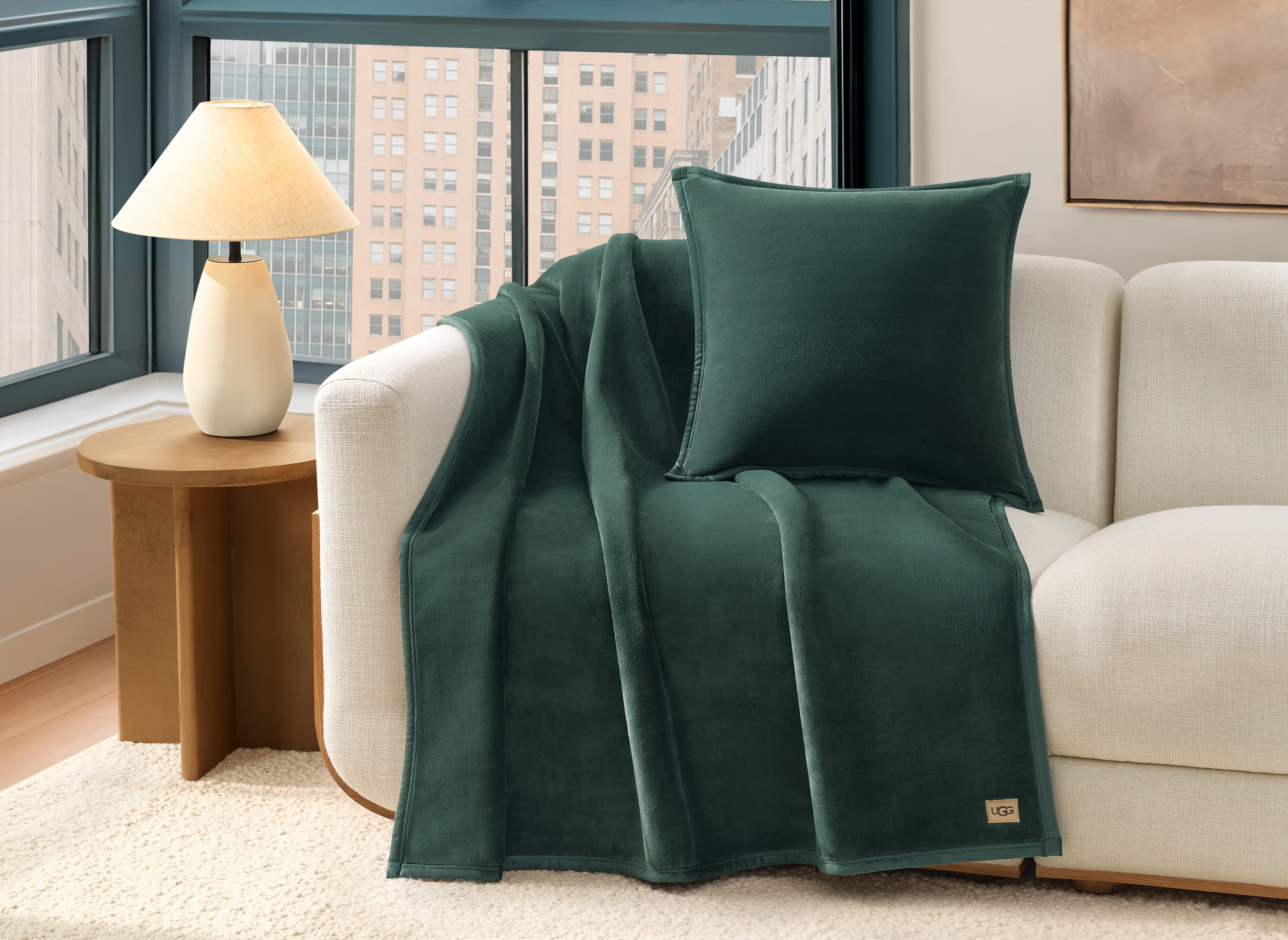 UGG Coco Throw Blanket - Arugula - Image 4