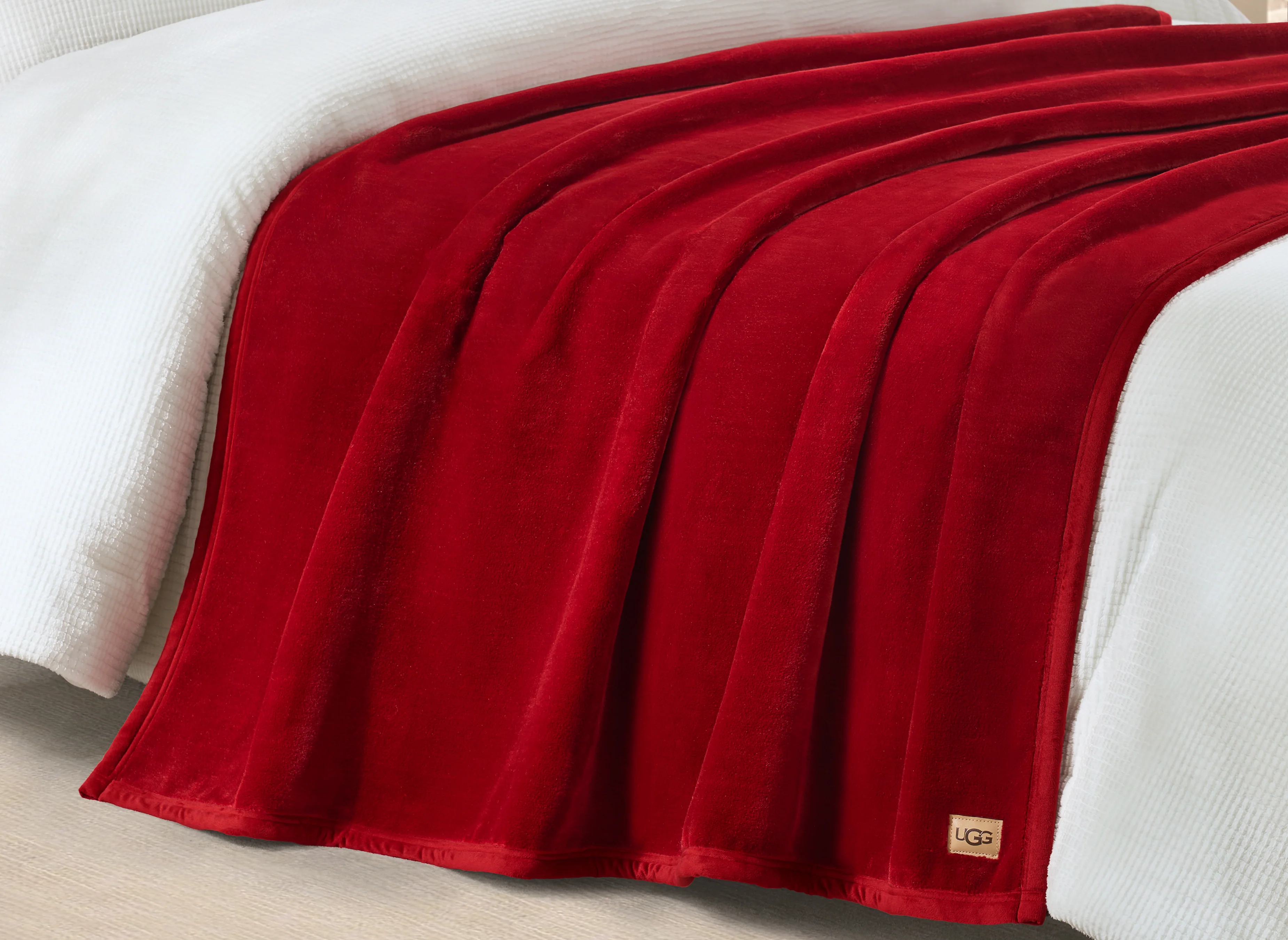 UGG Coco Throw Blanket - Coffee Berry - Image 6
