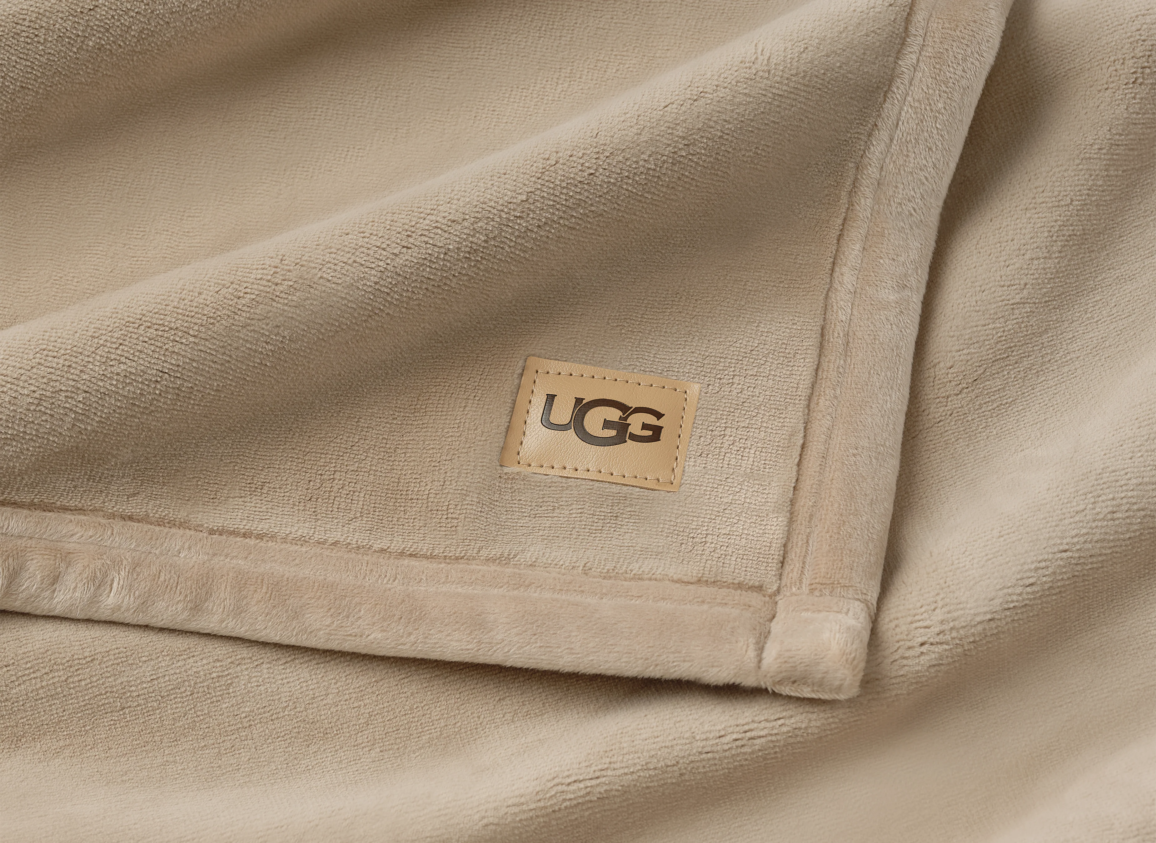UGG Coco Throw Blanket - Mustard Seed - Image 2