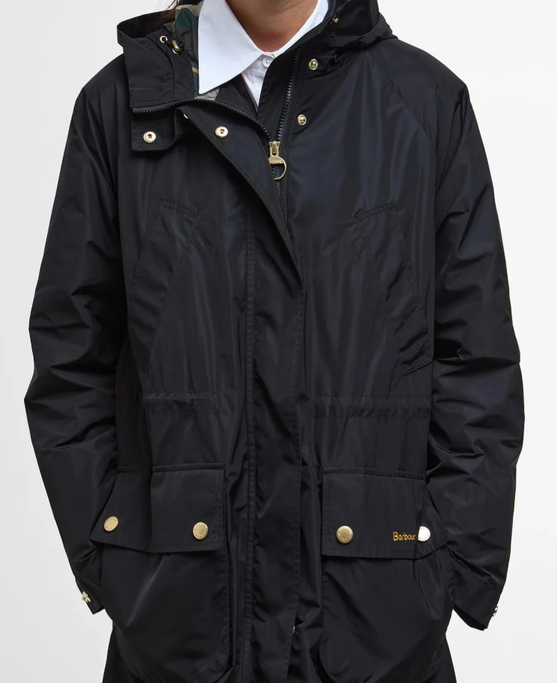 Barbour Womens Una Showerproof Parka Jacket - Image 4