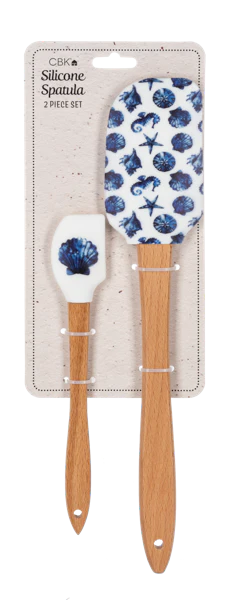 Ganz Watercolor Under The Sea Spatula Set - 2-Piece - Image 2