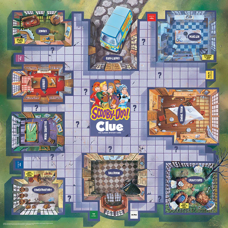 The OP Games Clue: Scooby-Doo Board Game - Image 5