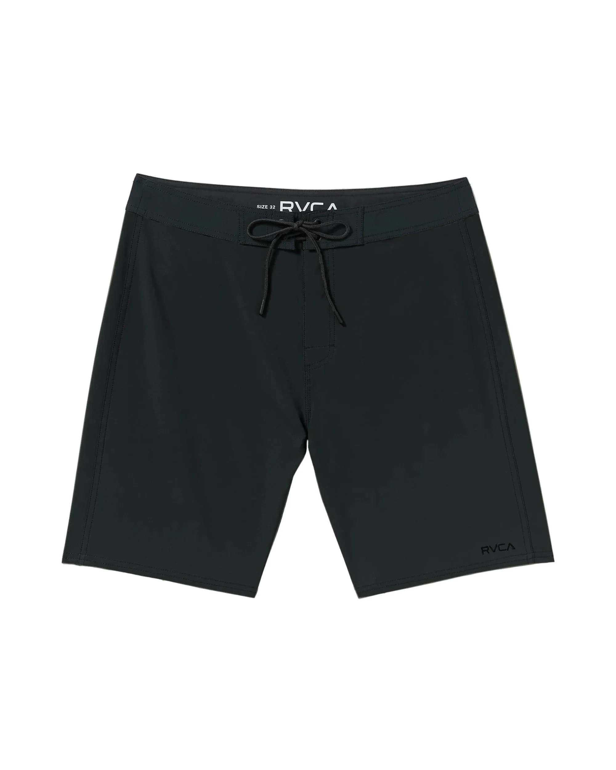 RVCA Mens VA Trunk Solid Swim Shorts