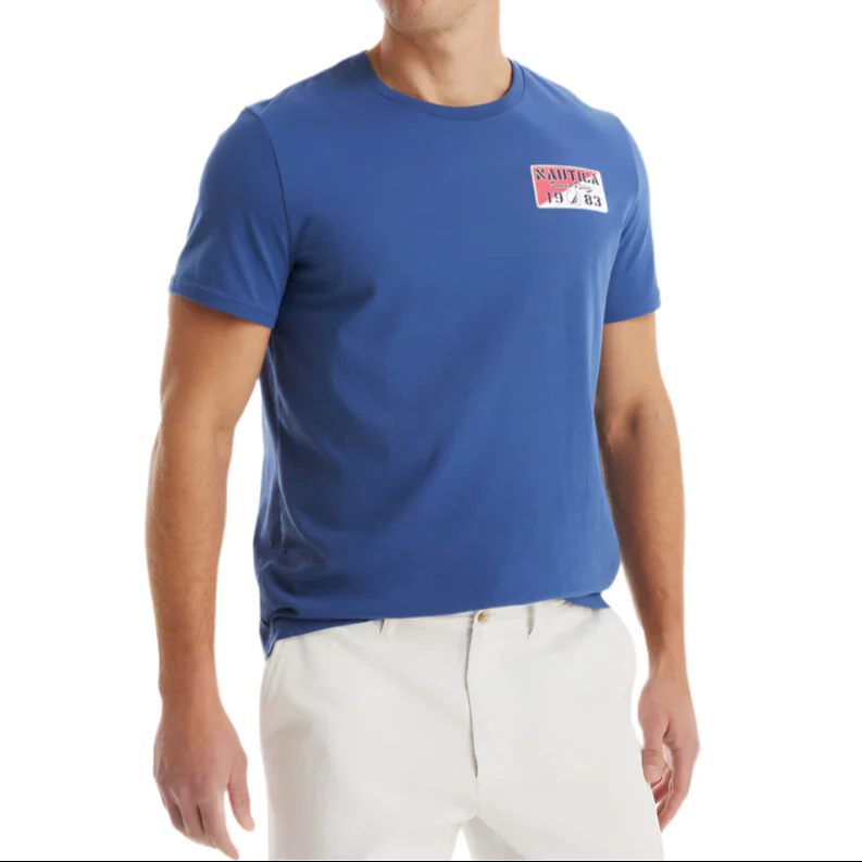 Nautica Men Beach Vibe Graphic Short Sleeve T-Shirt - Image 2