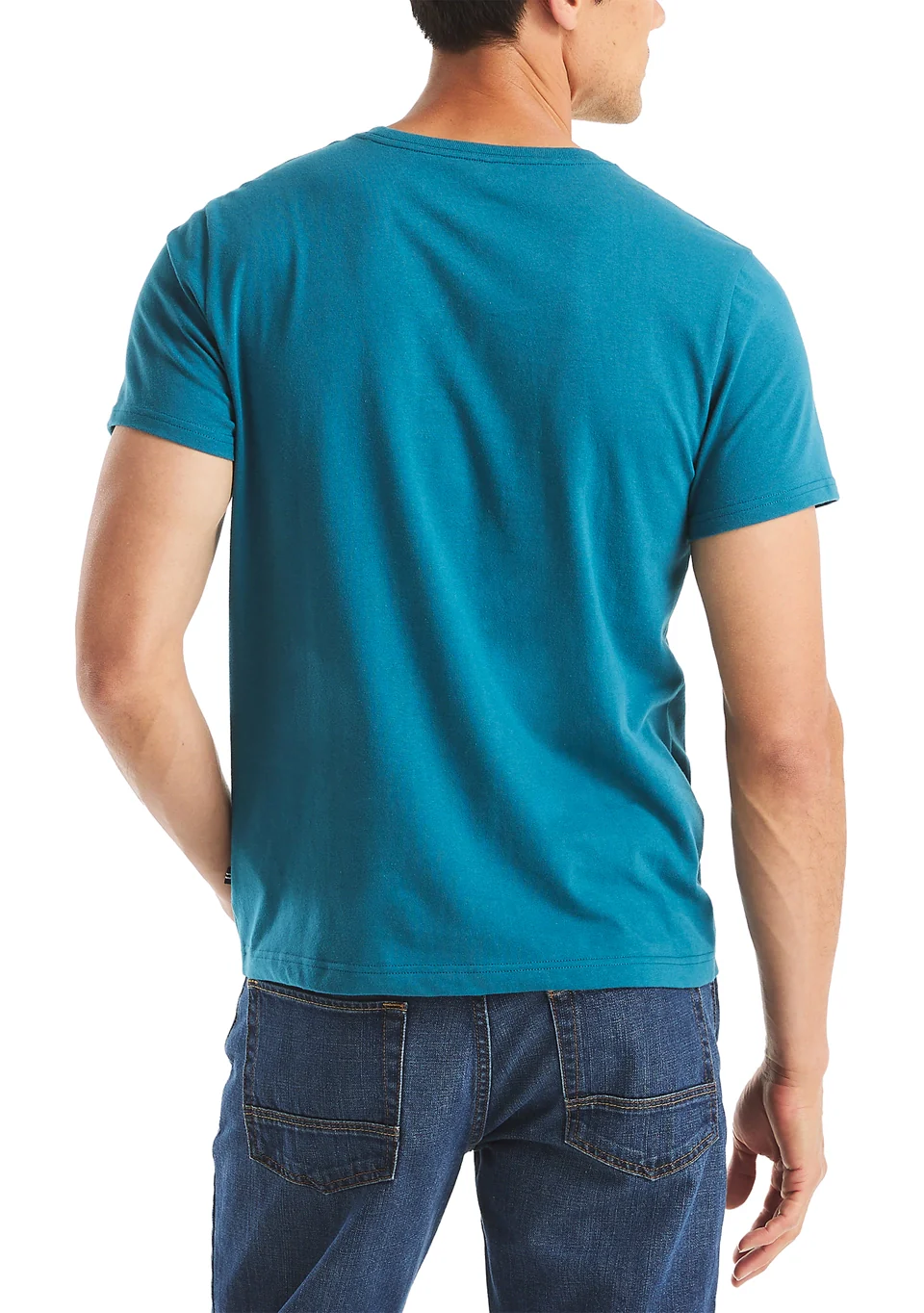 Nautica Mens Modern Sailing Graphic Short Sleeve T-Shirt - Image 2