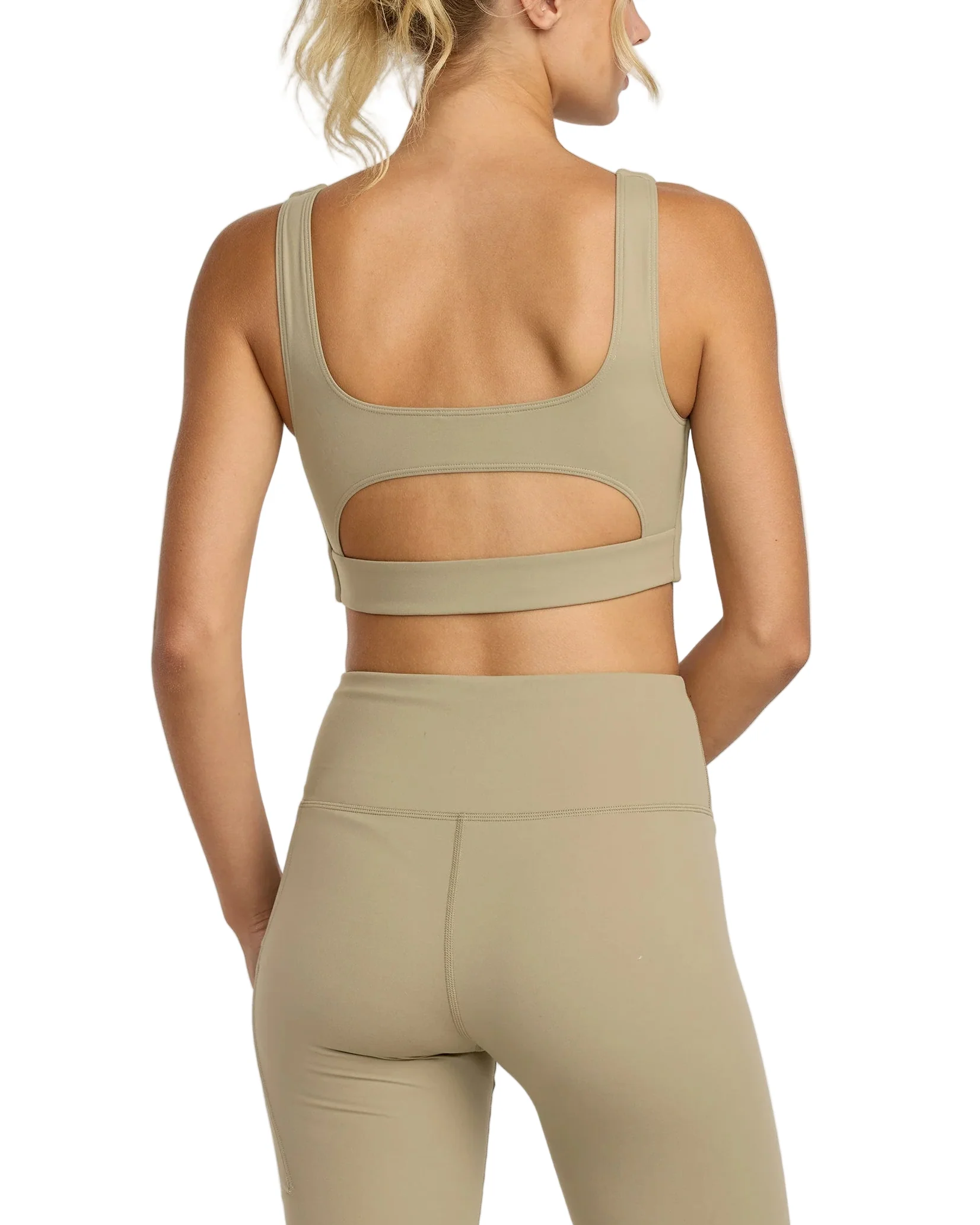 RVCA Womens VA Square Neck Sports Bra - Image 2