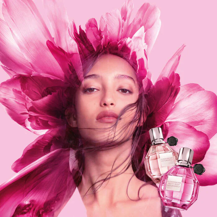 Viktor & Rolf Flowerbomb Pretty Peony Eau De Parfum Spray - 3.4 oz. - Image 5