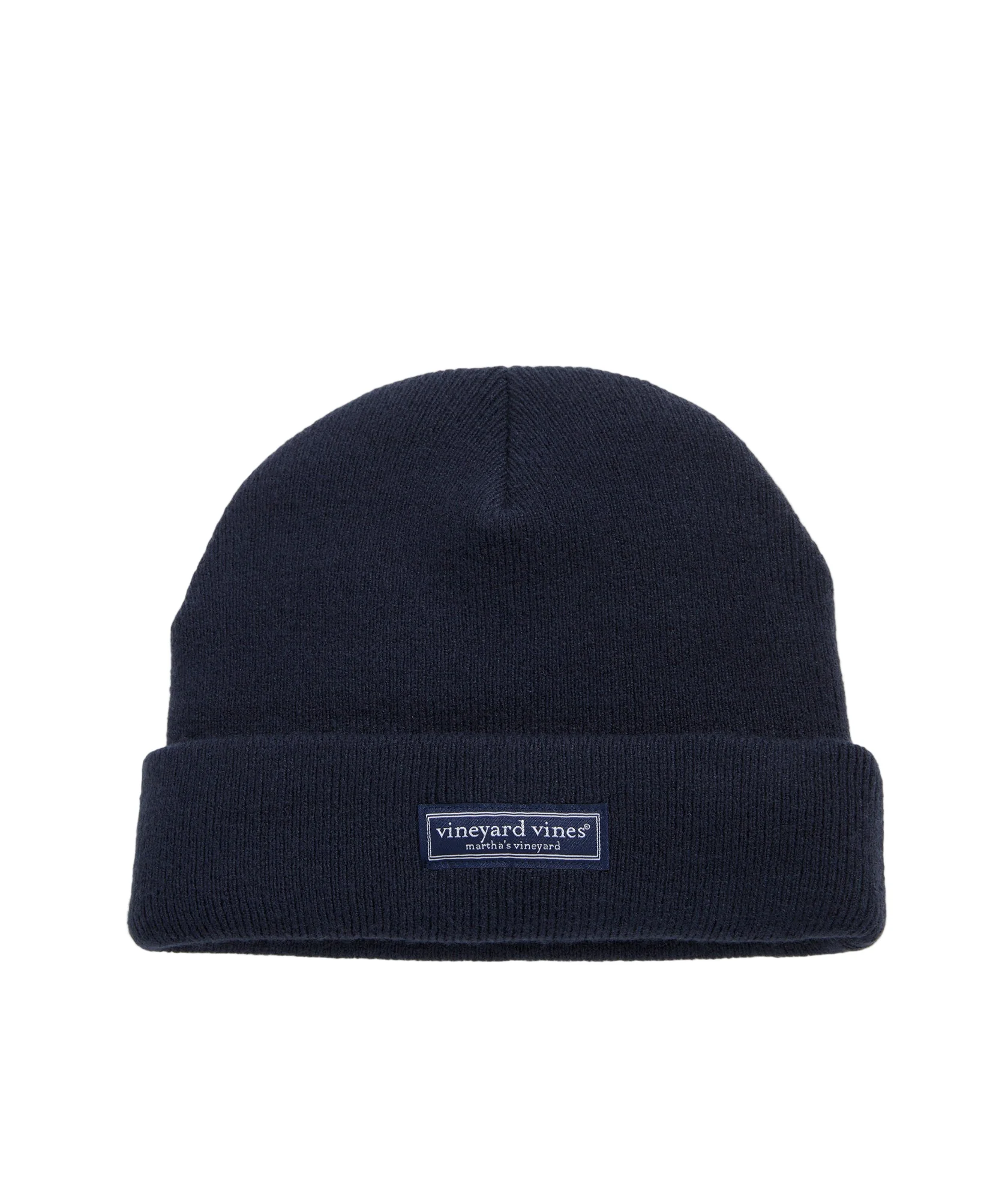 Vineyard Vines Mens Logo Box Beanie Hat