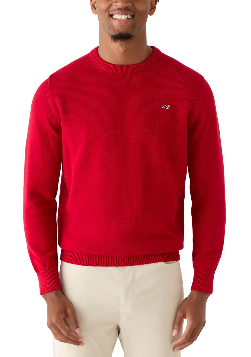Vineyard Vines Mens Garment Dyed Logo Heritage Crew Neck Sweatshirt - Image 2