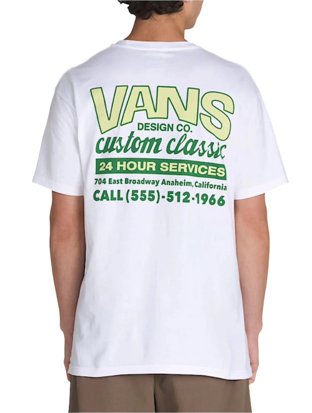 Vans Mens Shop Front Short Sleeve T-Shirt - Image 2