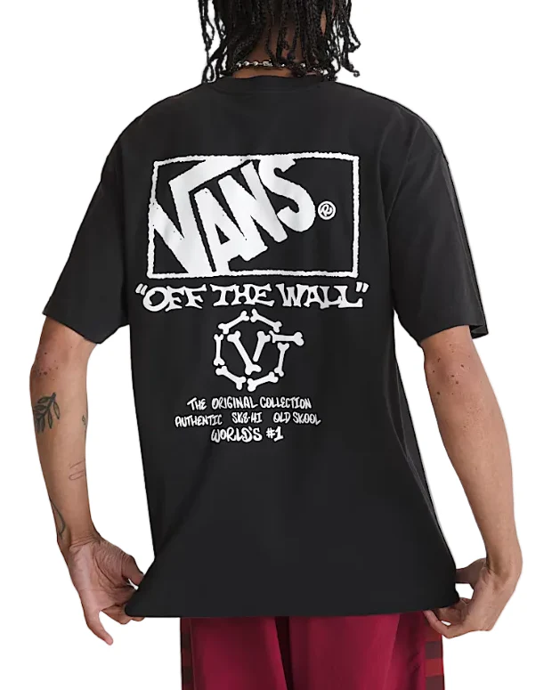 Vans Mens Circle Bones Short Sleeve T-Shirt - Image 2