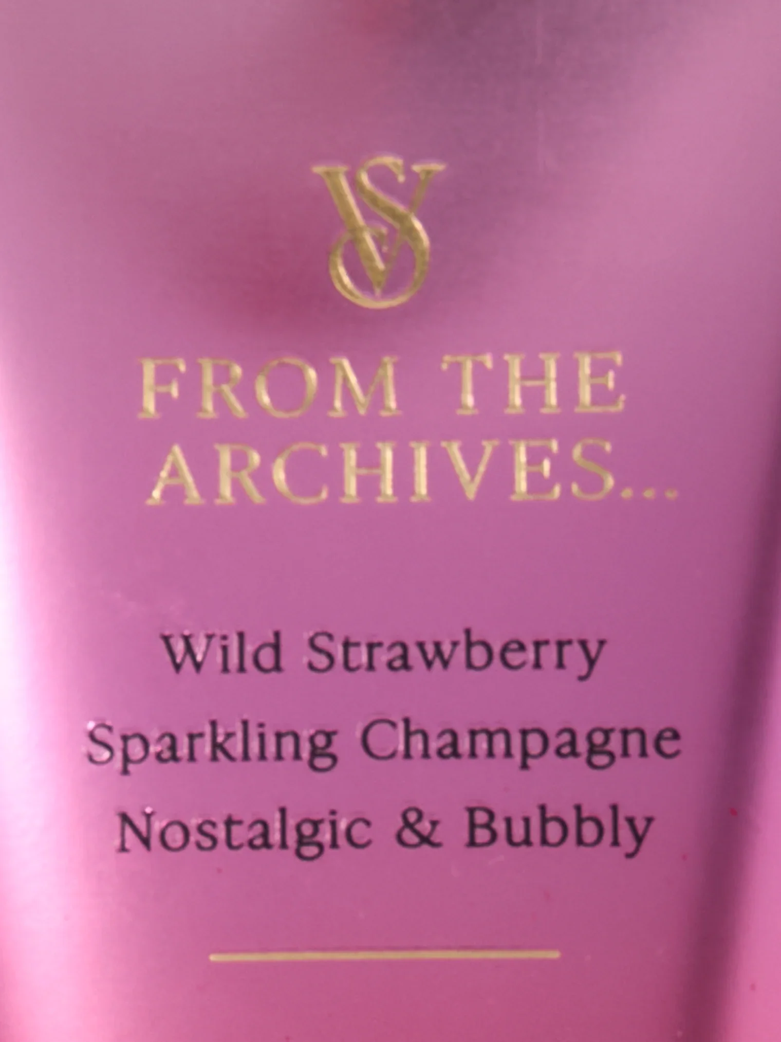 Victoria's Secret Strawberries & Champagne Body Fragrance Lotion - Image 3