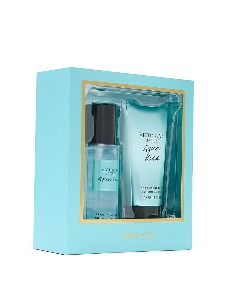 Victoria's Secret Aqua Kiss Fragrance Mist 2-Piece Gift Set - Image 2