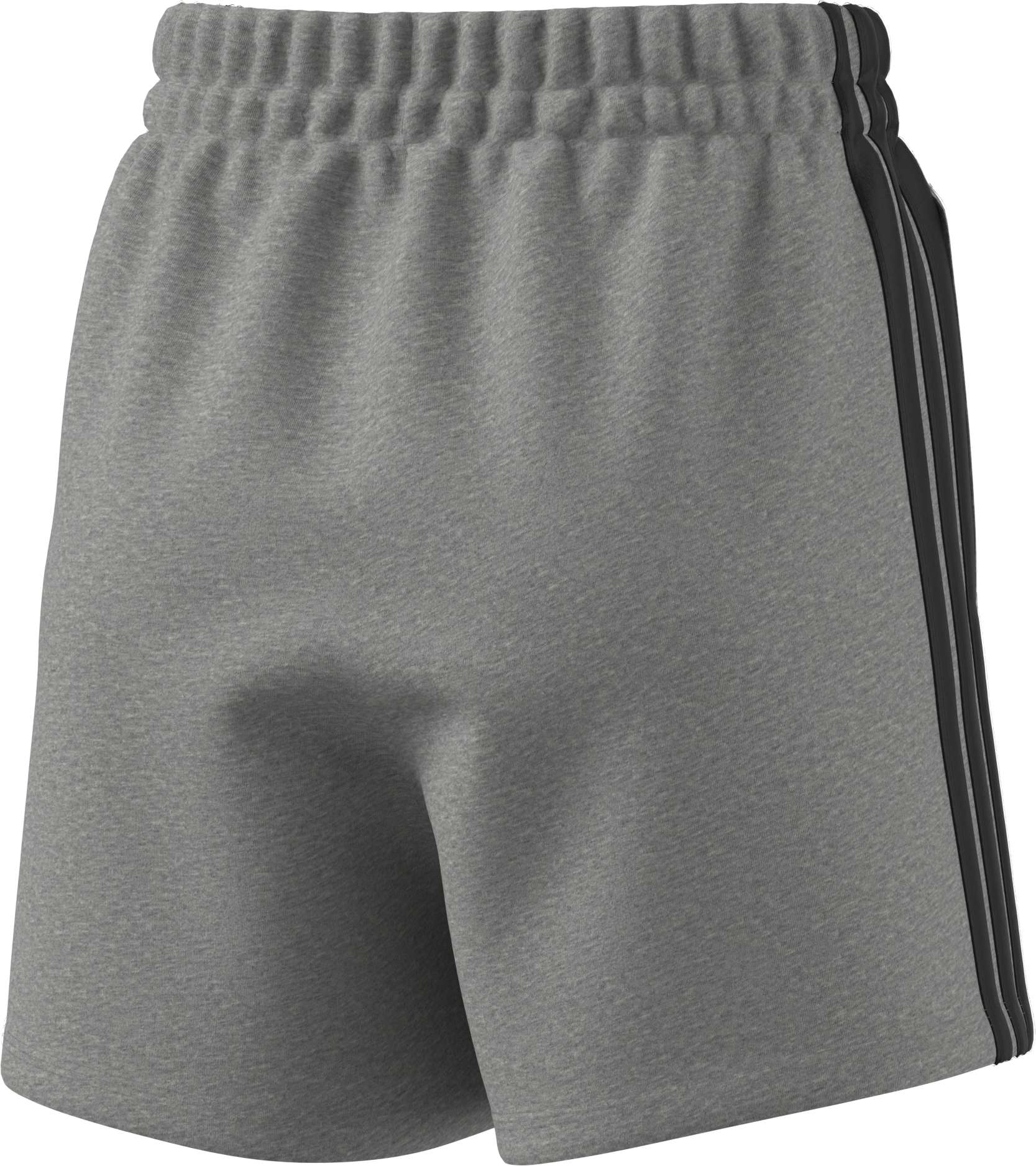 adidas Womens Essentials 3-Stripes Cotton Shorts - Image 3