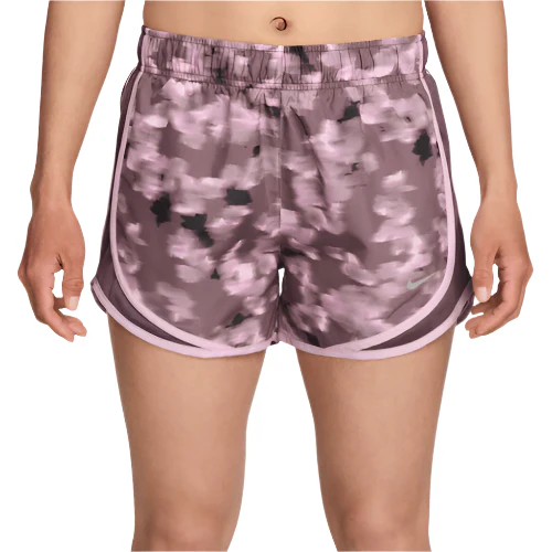 Nike Womens Tempo Mid-Rise 3" Brief-Lined Printed Running Shorts