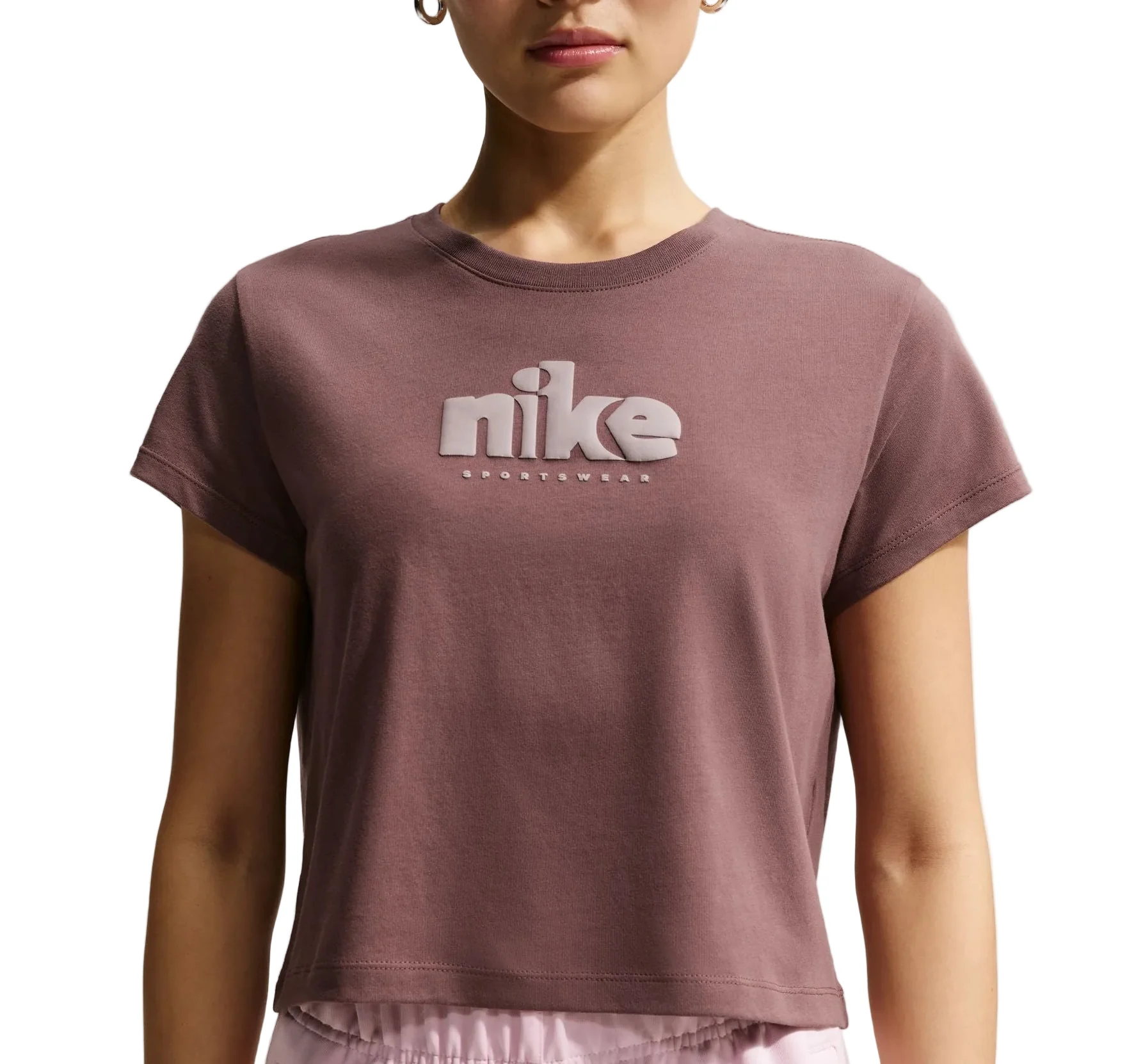 Nike Womens Sportswear Club Short Sleeve T-Shirt - Image 2