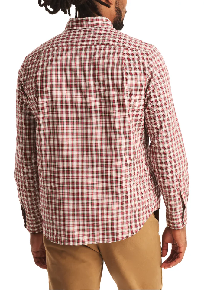 Nautica Wrinkle-Resistant Plaid Long Sleeve Shirt - Image 2