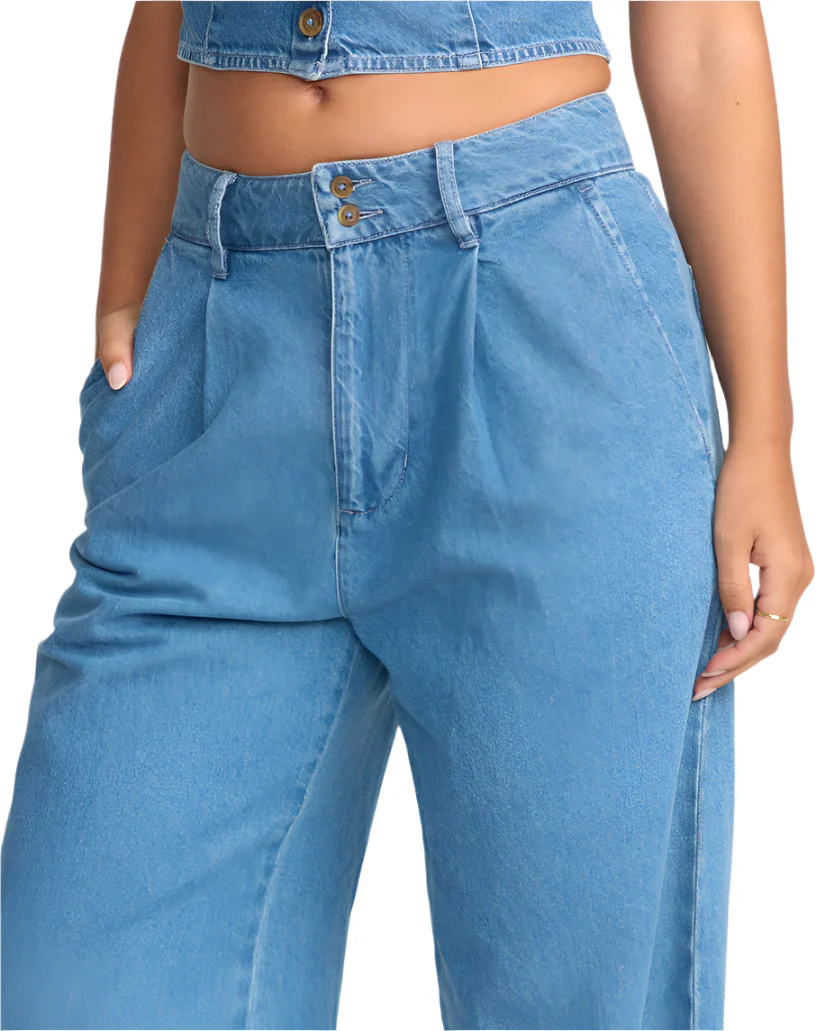 Billabong Womens Wave Washed Pants - Image 3