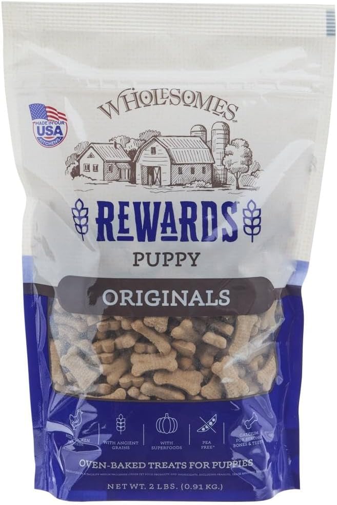 Wholesomes Originals Rewards Puppy Oven Baked Treats - 2 lbs.