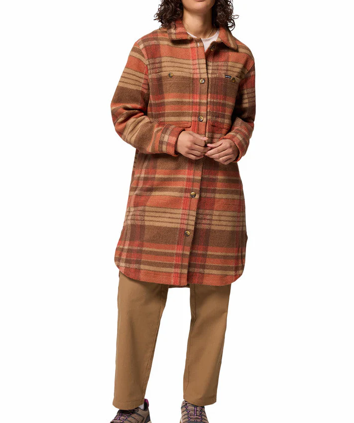 Columbia Womens Wildest Venture Long Fleece Coat - Image 2