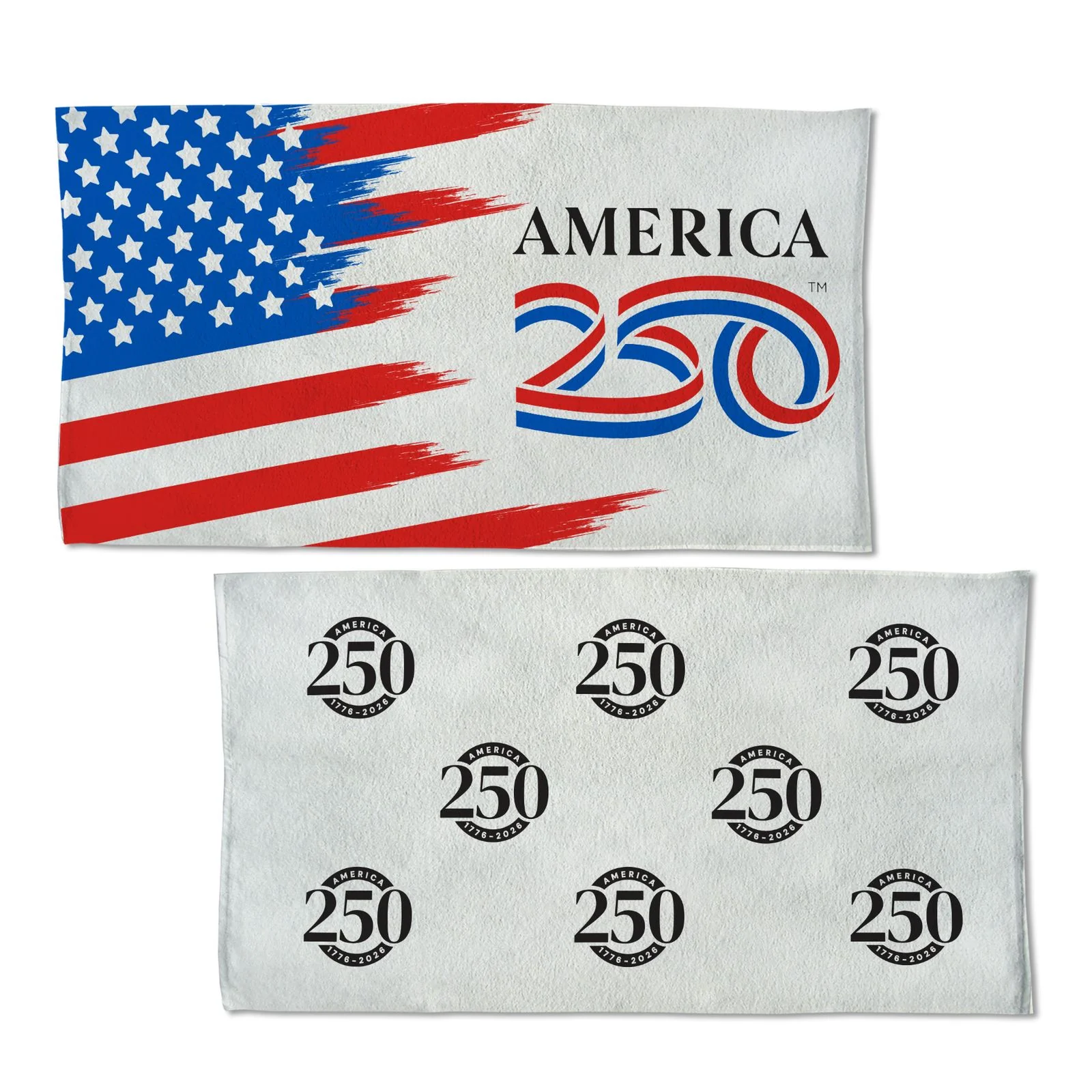 WinCraft America 250 2-Sided Towel