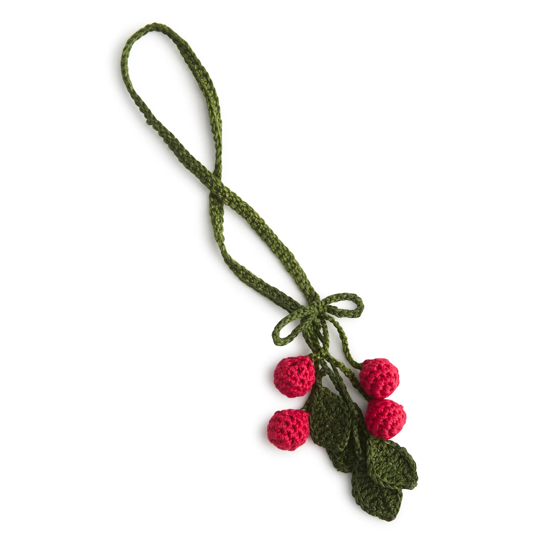 Vera Bradley Winter Foliage Bag Charm