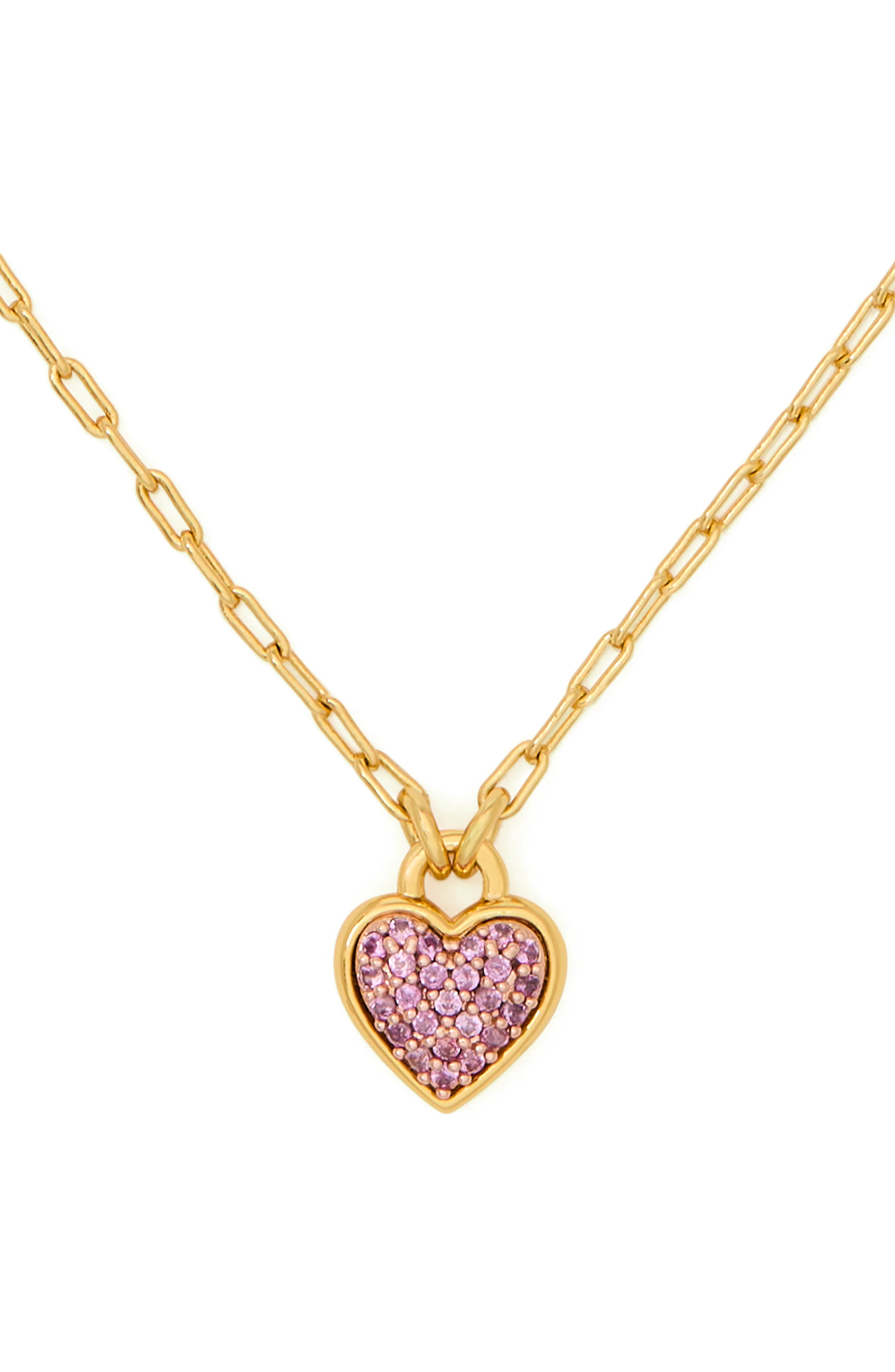 Kate Spade With All My Heart Pave Pendant Necklace - Image 2