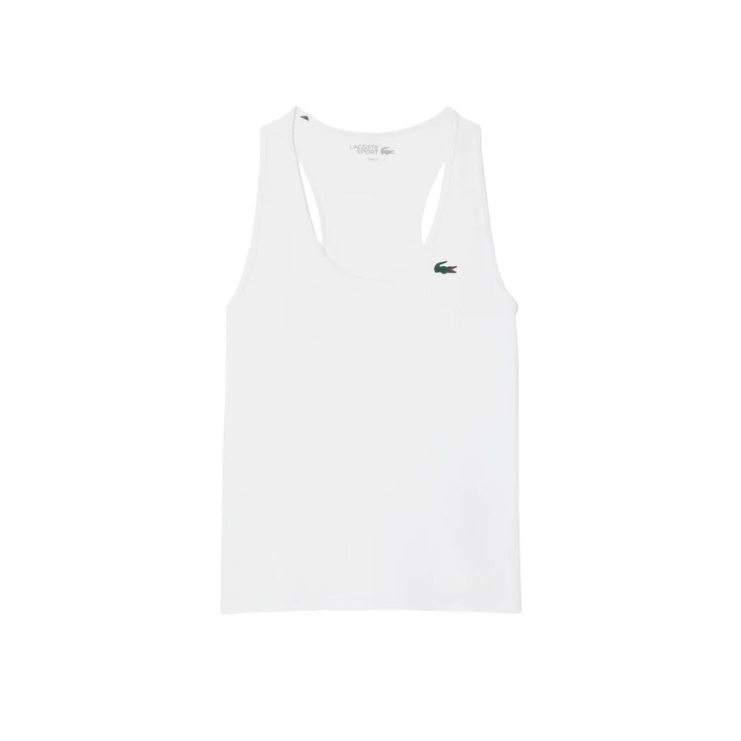 Lacoste Womens Sport Slim Fit Tank Top