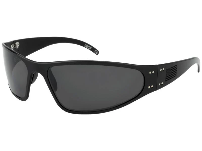 Gatorz Eyewear Wraptor Patriot American Flag/ Blackout Frame/Smoke Polarized Sunglasses