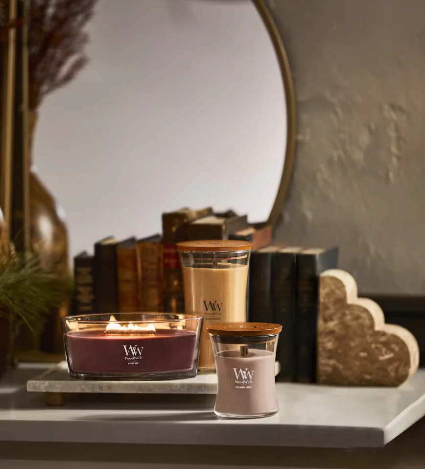 WoodWick Ellipse Candle - Rouge Oud - Image 5