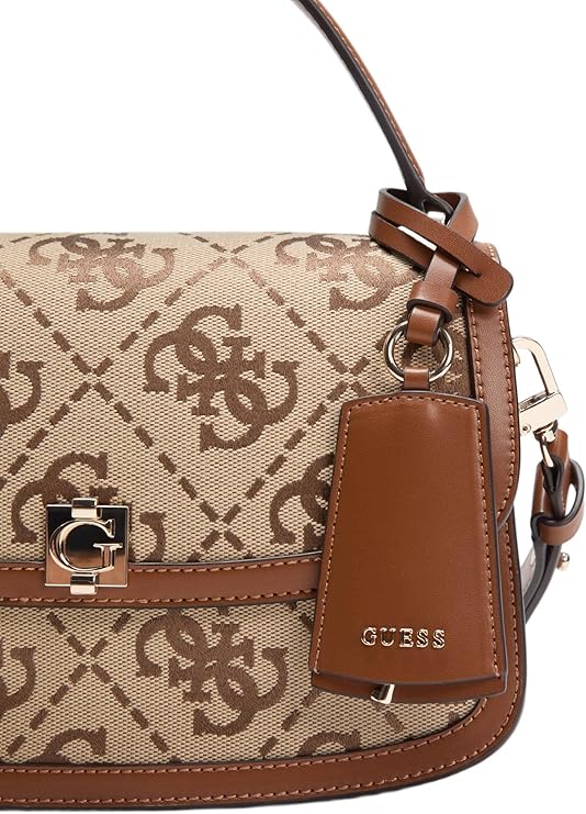 GUESS Audrey Logo Convertible Crossbody Handbag - Image 4
